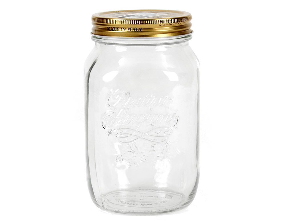 FRASCO COM TAMPA ROSCA 4 ESTA&Ccedil;&Otilde;ES BORMIOLI 1L