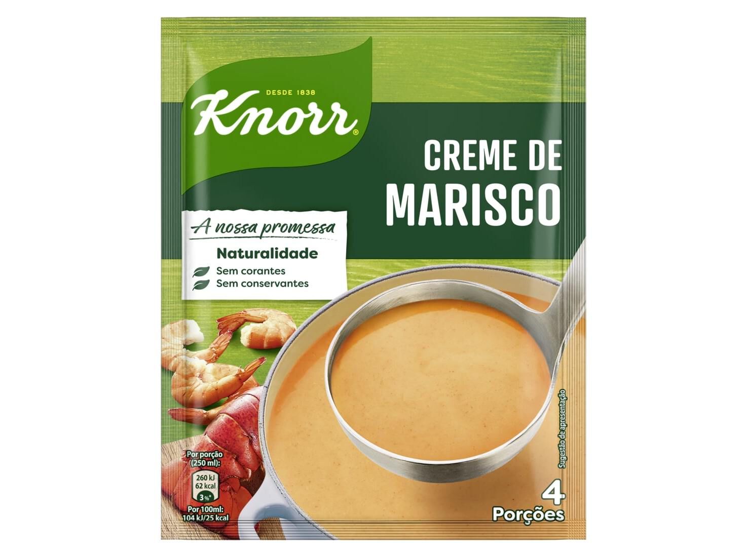 SOPA KNORR CREME MARISCO 72G image number 1