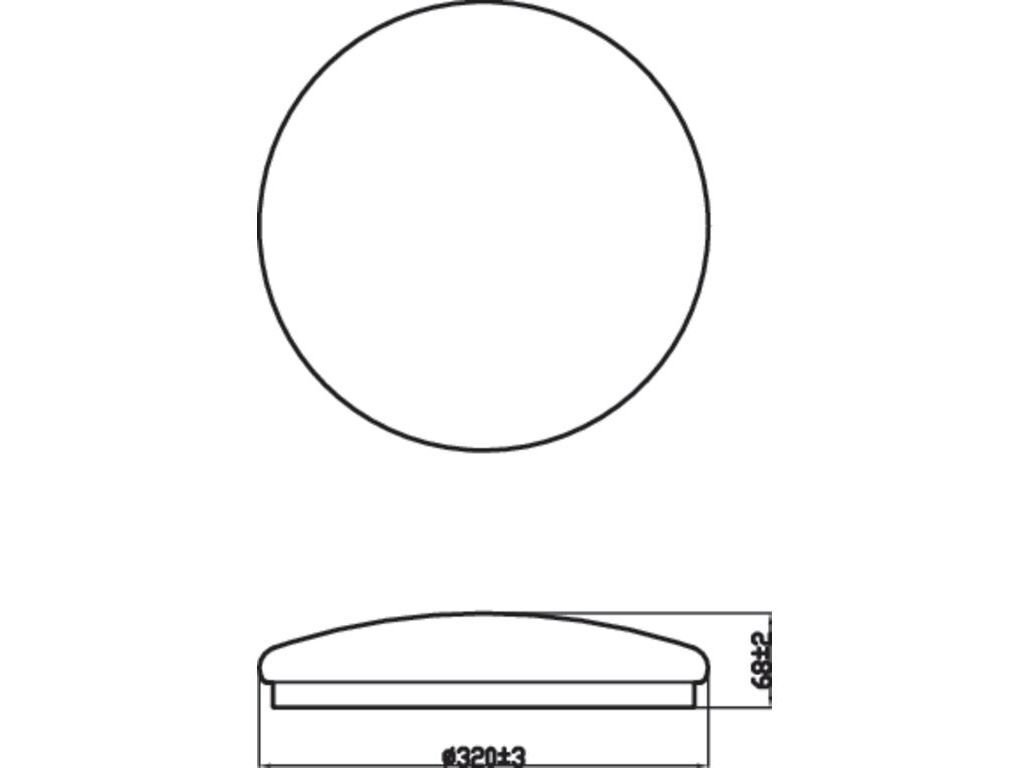 PLAFON PHILIPS BRANCO 17W CL200 image number 1