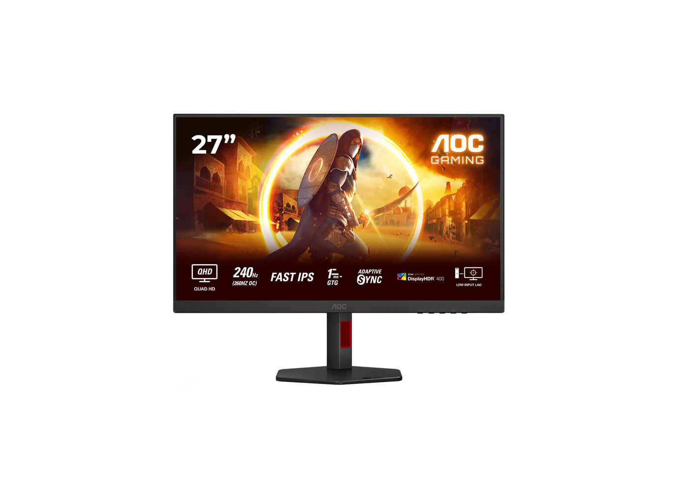 MONITOR GAMING AOC Q27G4ZR (27" QHD 260HZ)