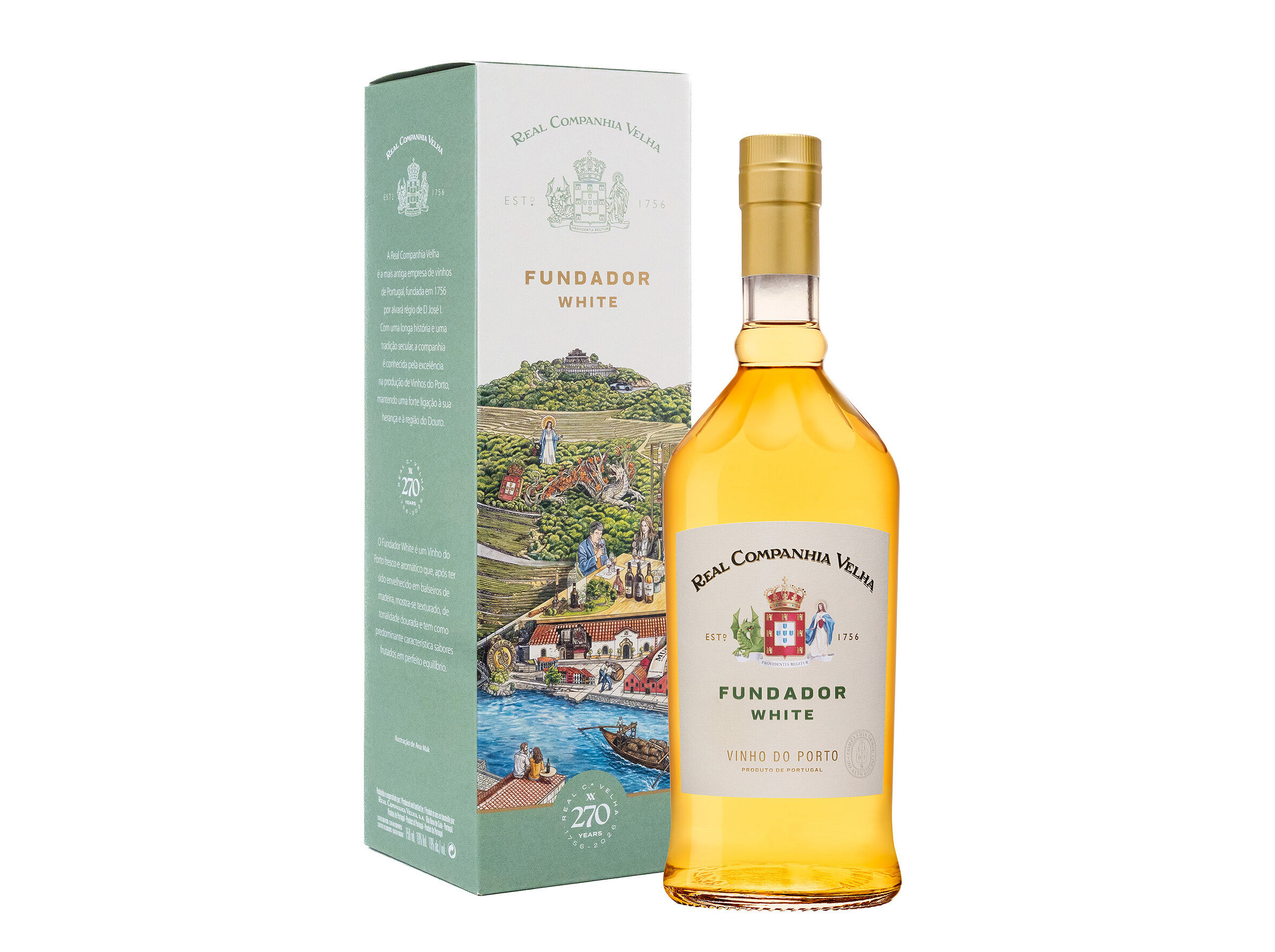 VINHO DO PORTO FUNDADOR WHITE 0.75L image number 1