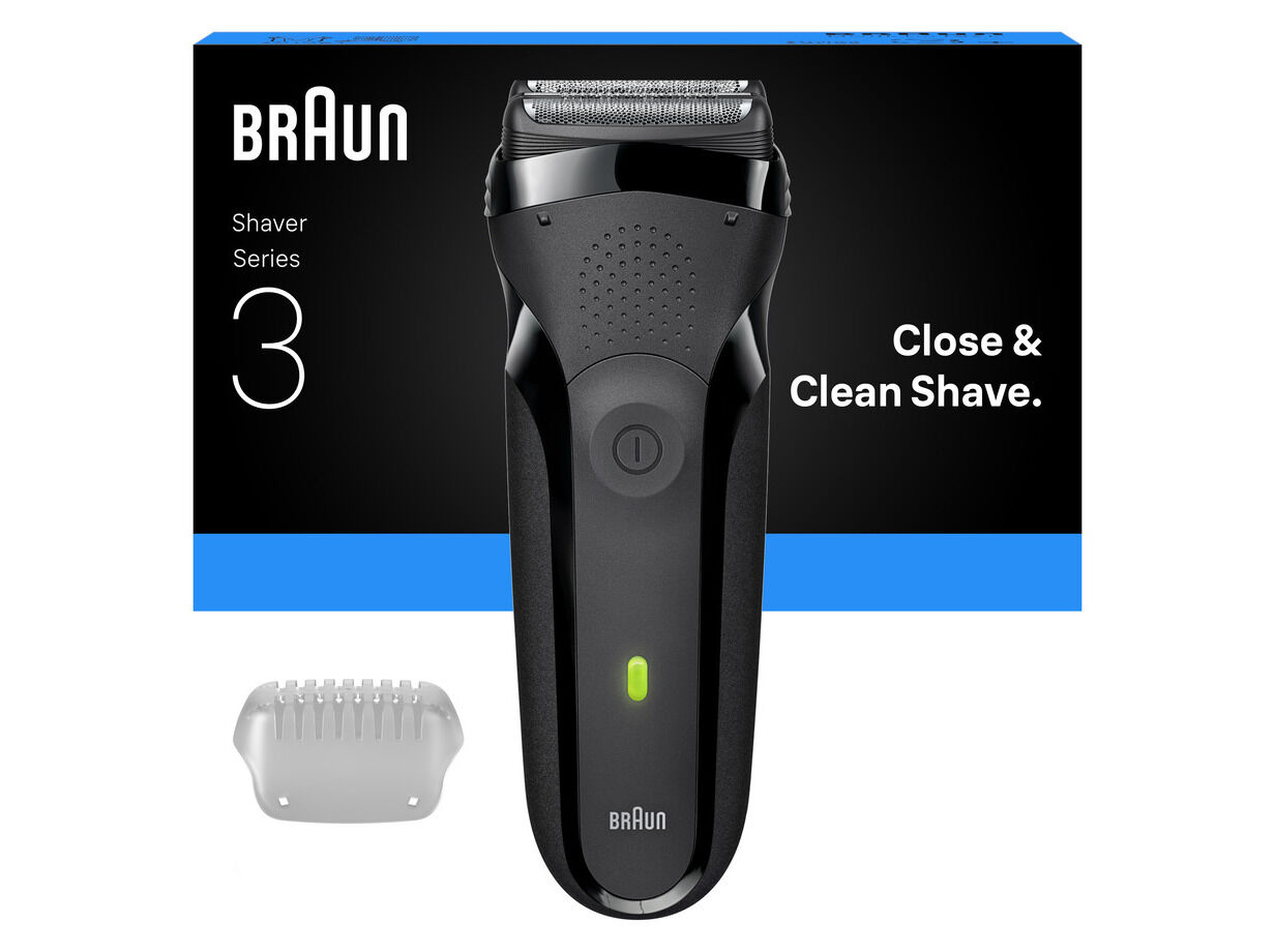 M&Aacute;QUINA BARBEAR BRAUN SHAVER S3 300 BLACK
