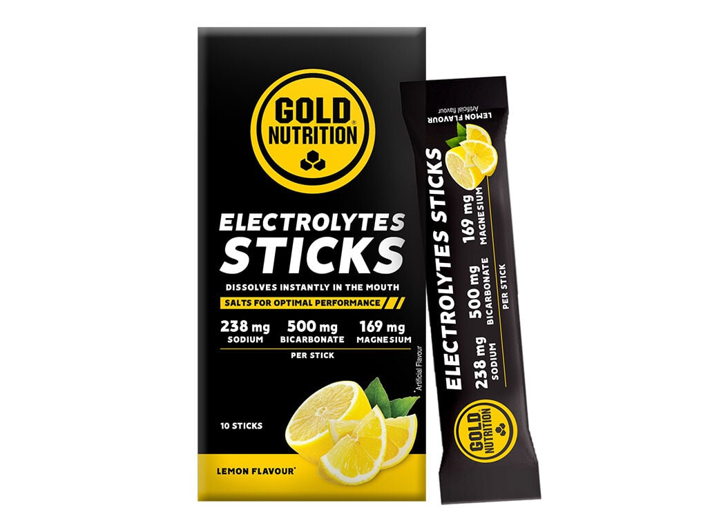 ELETR&Oacute;LITOS GOLDNUTRITION STICKS LIM&Atilde;O 30G