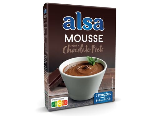 MOUSSE DE CHOCOLATE ALSA PRETO 125G