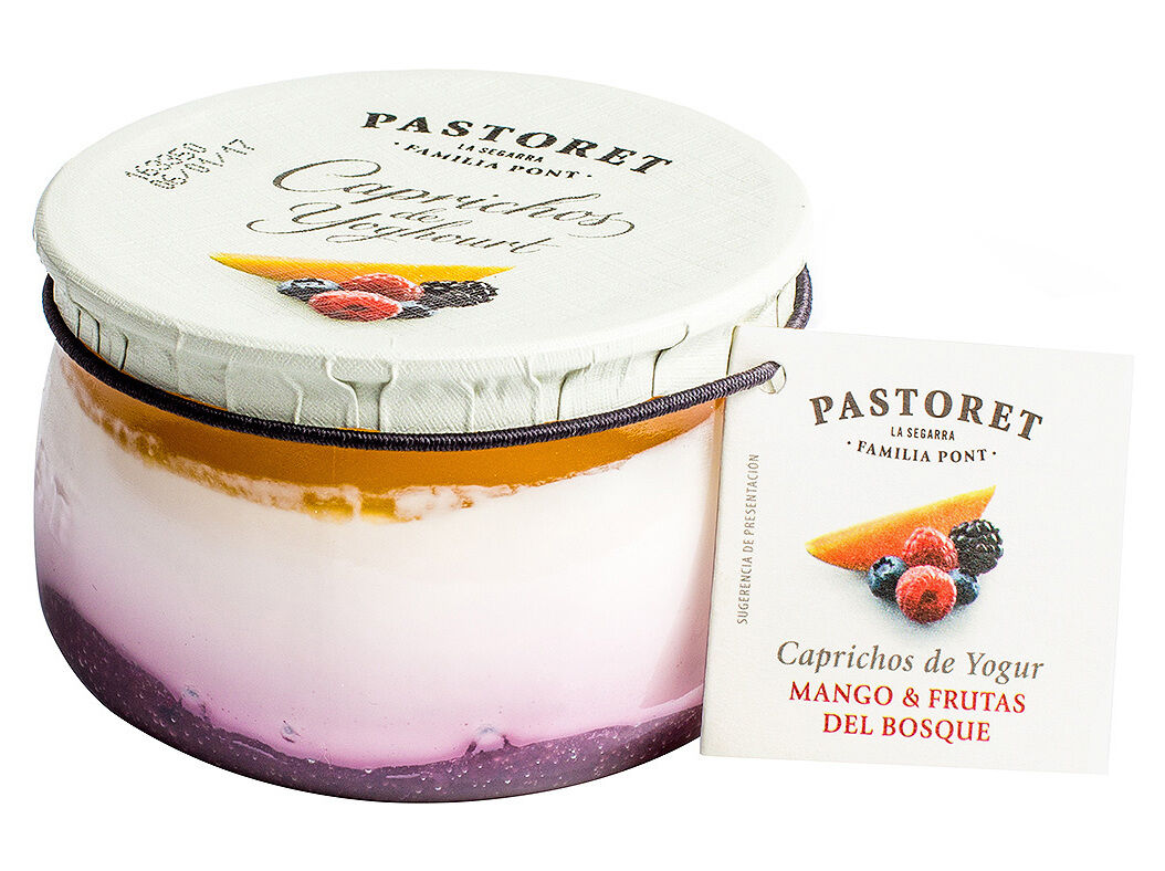 IOGURTE PASTORET MANGA E FRUTOS BOSQUE 150G image number 0