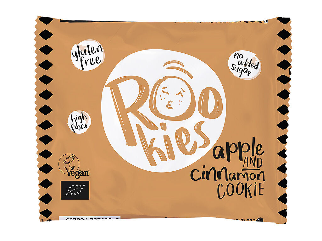 SNACK ROOKIES MA&Ccedil;&Atilde; E CANELA 40G