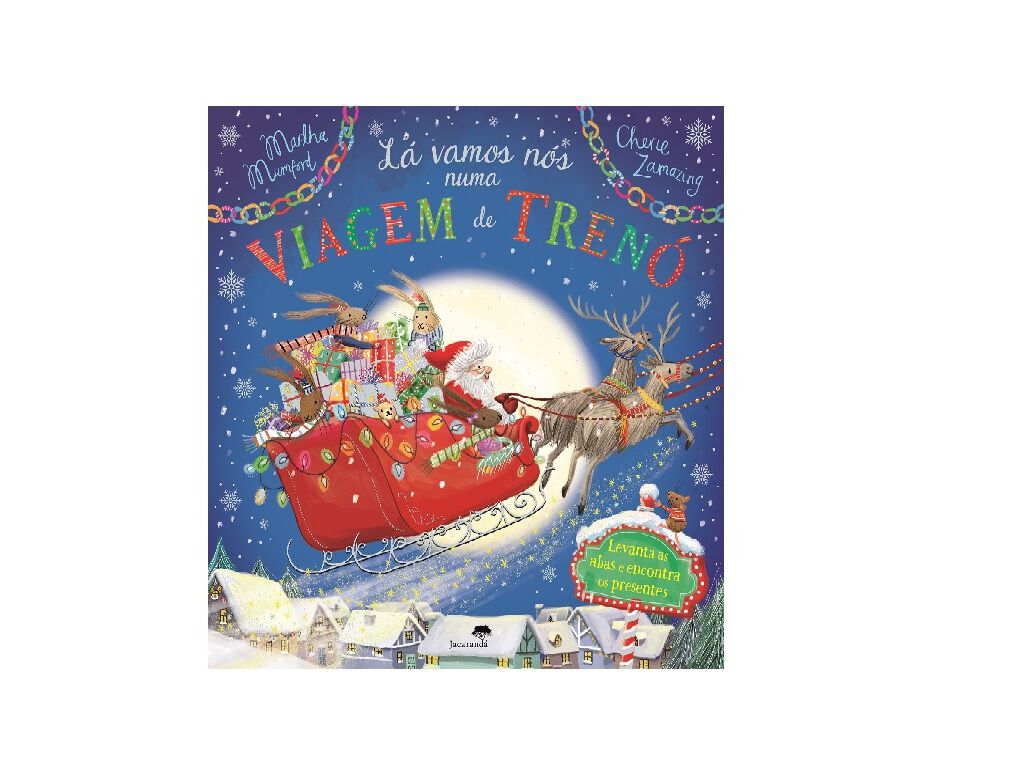 LIVRO L&Aacute; VAMOS N&Oacute;S NUMA VIAGEM DE TREN&Oacute; DE MARTHA MUMFORD image number 0