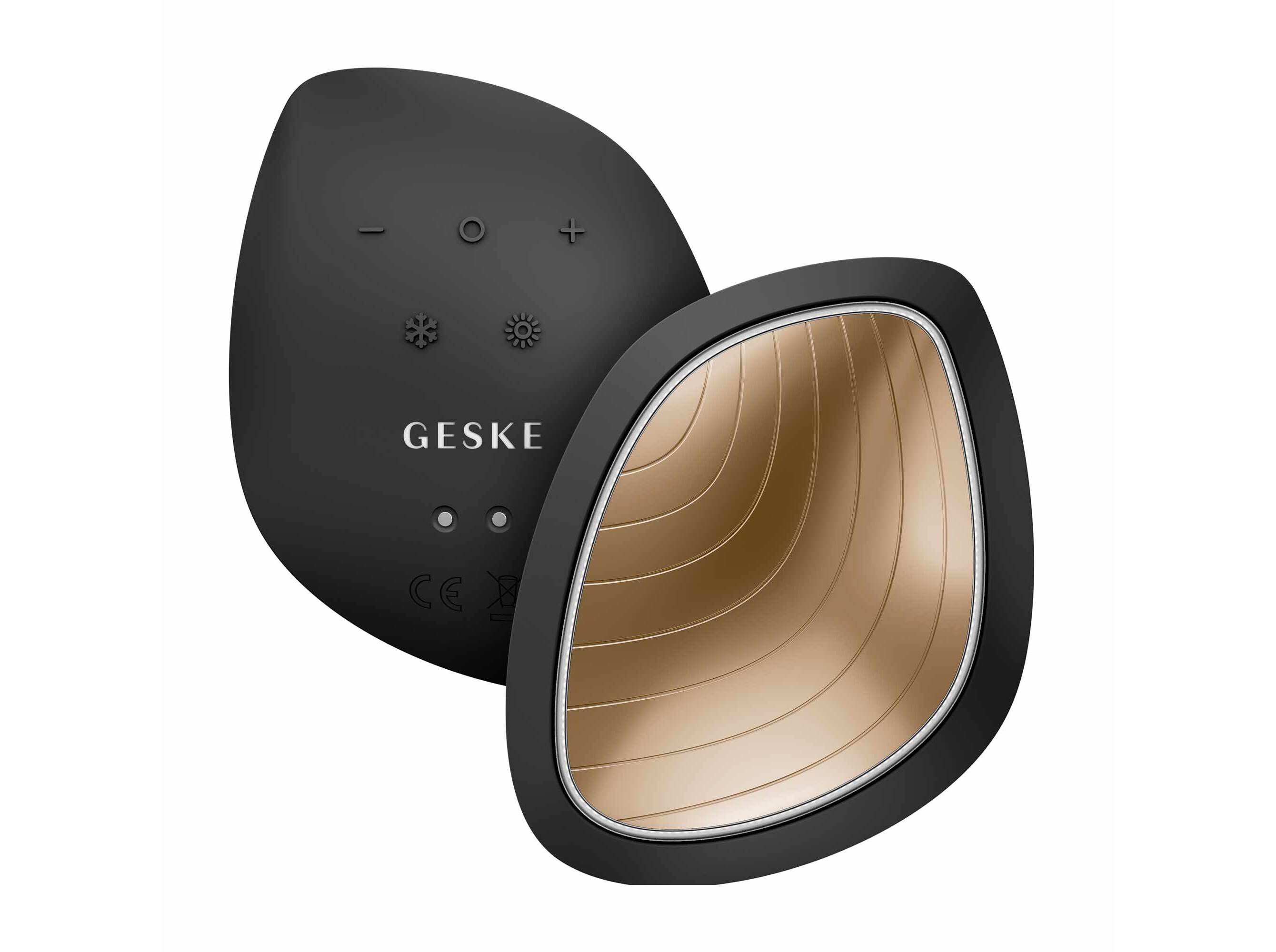 máscara facial geske sónica warm&cool 9em1 cinz