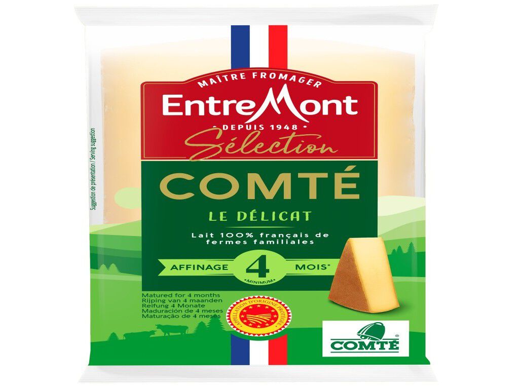 QUEIJO ENTREMONT COMT&Eacute; DOP 4M 200G image number 0