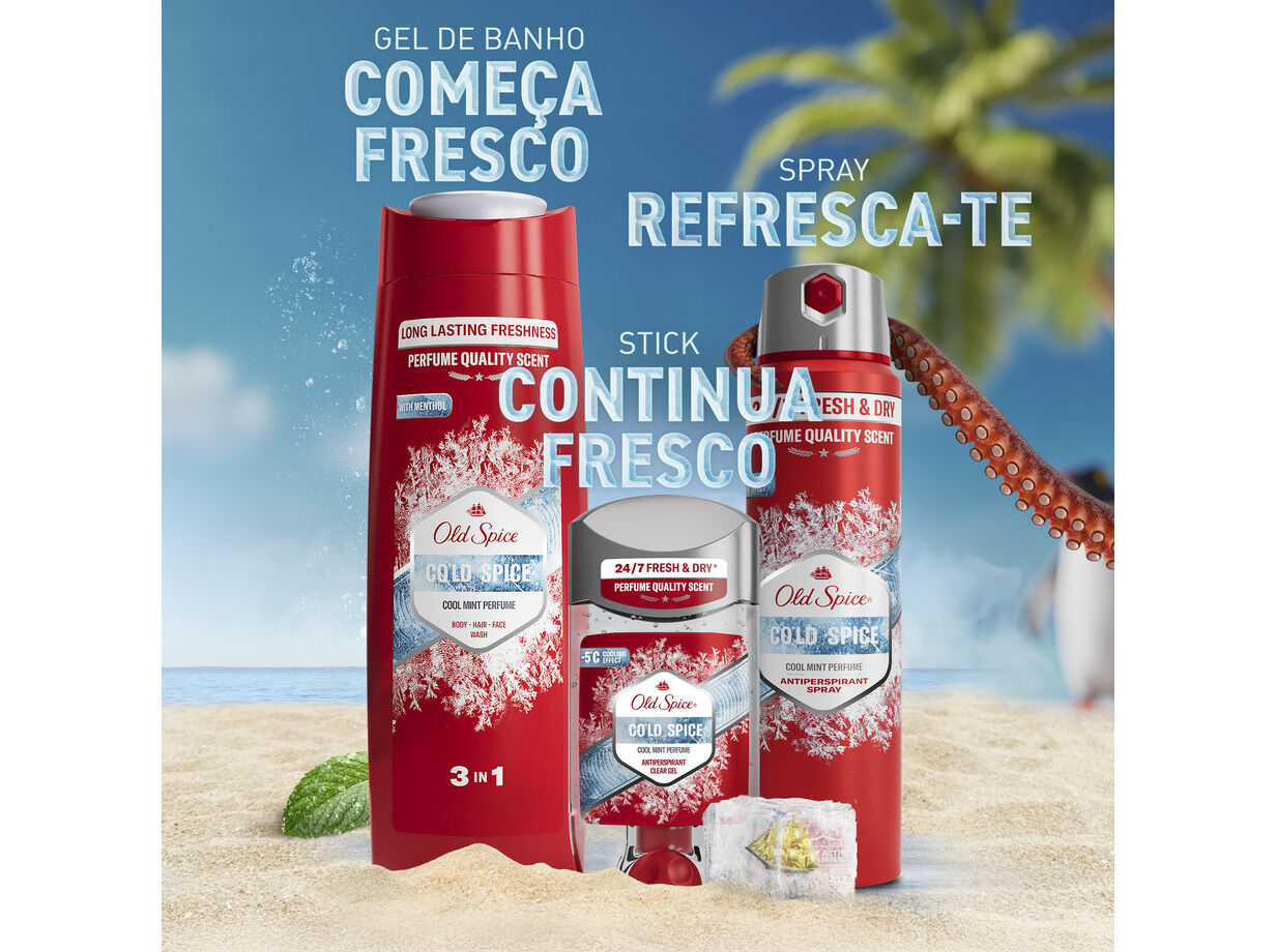 DESODORIZANTE SPRAY OLD SPICE COLD SPICE 150 ML image number 5