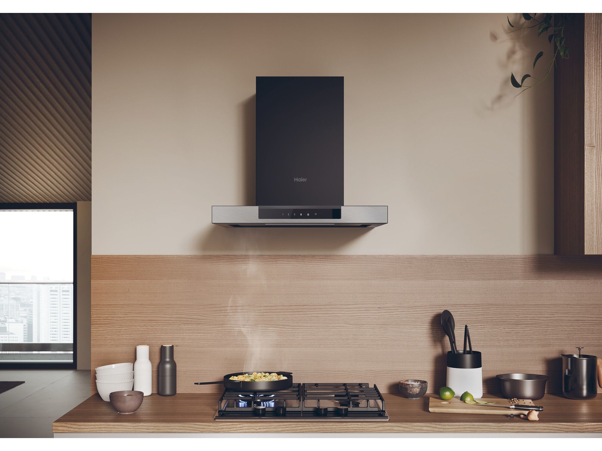 CHAMIN&Eacute; HAIER HATS6CBS2XWIFI 60 CM / A+ image number 3