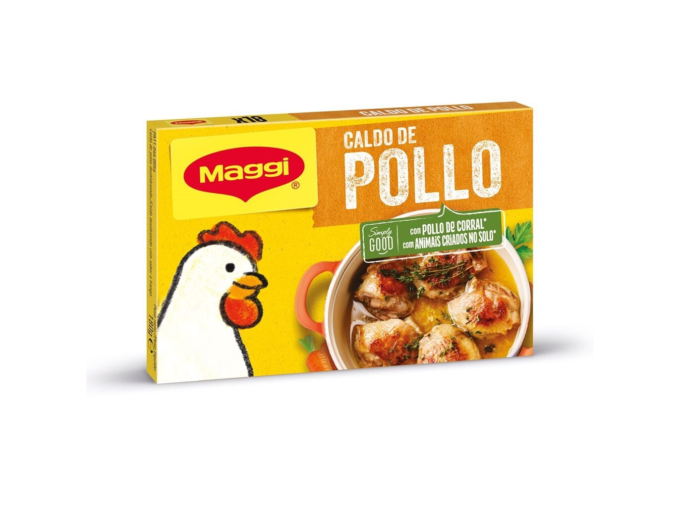 CALDO GALINHA MAGGI 18 CUBOS 180G image number 0
