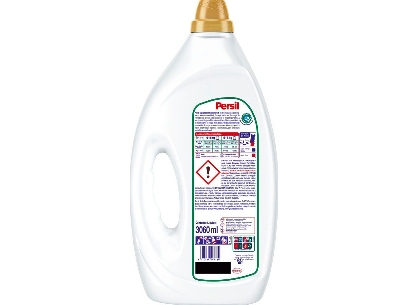 DET. ROUPA M&Aacute;Q. PERSIL EXPERT STAIN REMOVAL GEL 68D image number 1