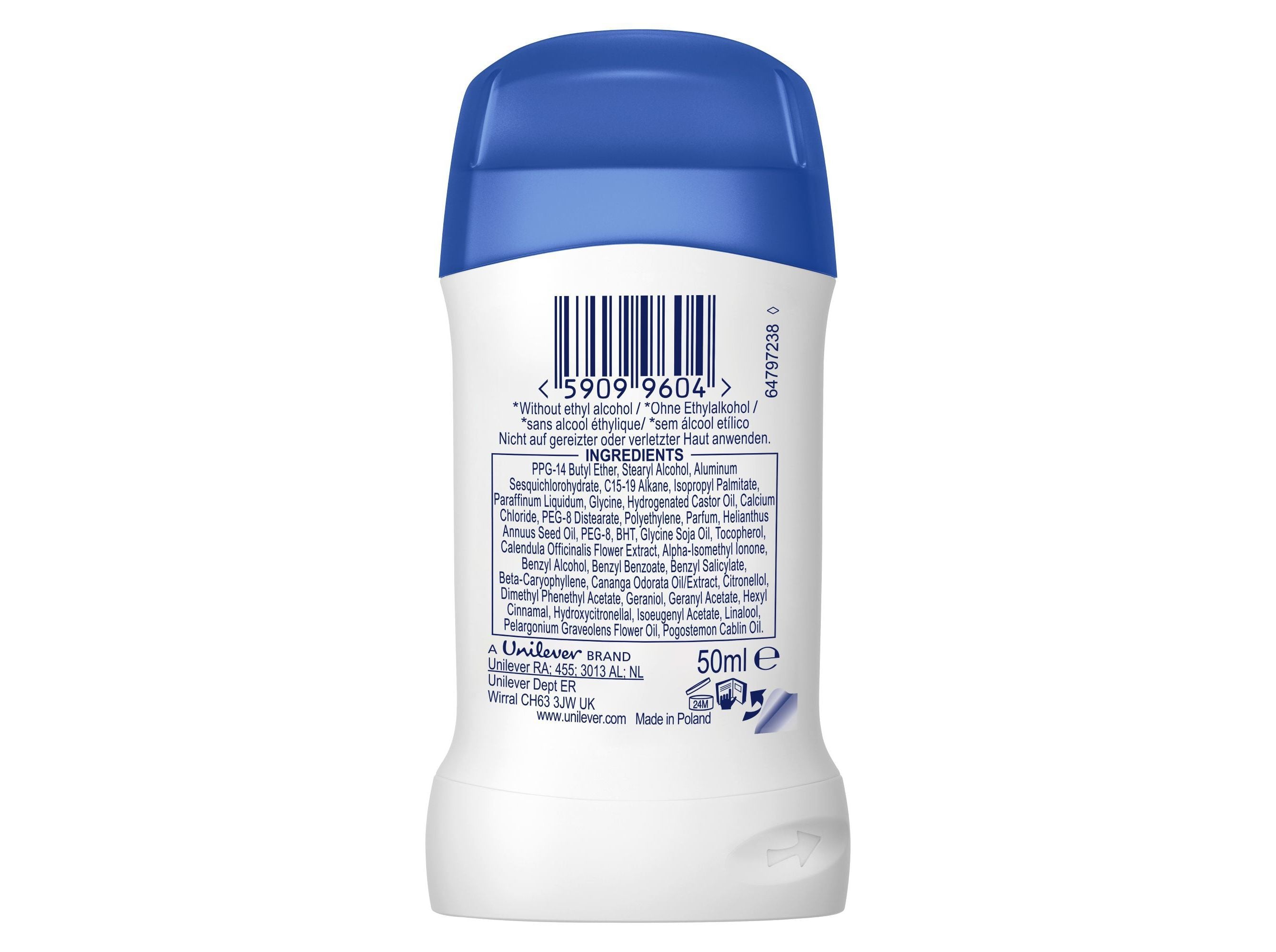 DESODORIZANTE DOVE STICK ORIGINAL 50ML image number 2