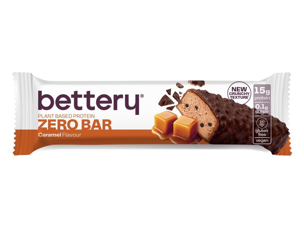 BARRA ZERO BETTERY CARAMELO 55G