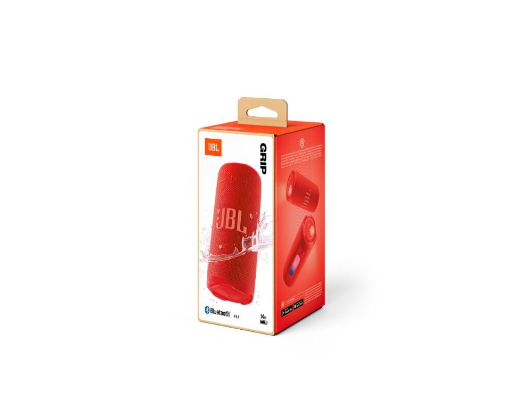 COLUNA PORT&Aacute;TIL JBL GRIP RED image number 9