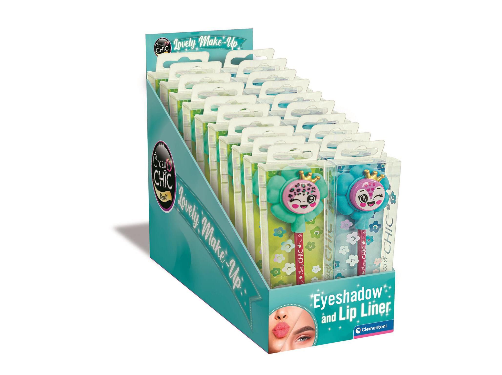 EYESHADOW & LIP BLUE CRAZY CHIC MODELOS SORTIDOS image number 1