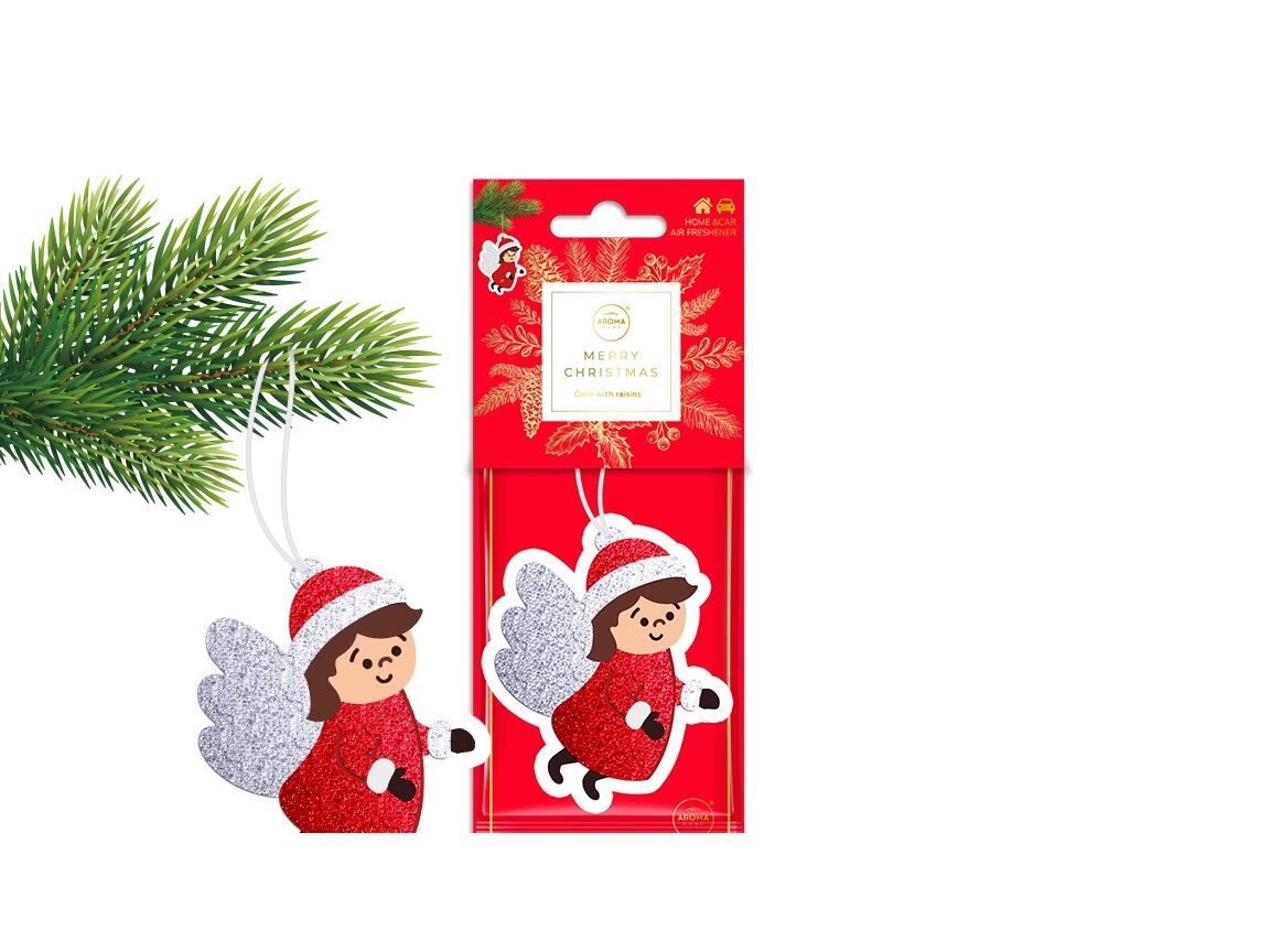 AMBIENTADOR AUTO AROMA CAR ANGEL CAKE RAISINS 30D image number 0