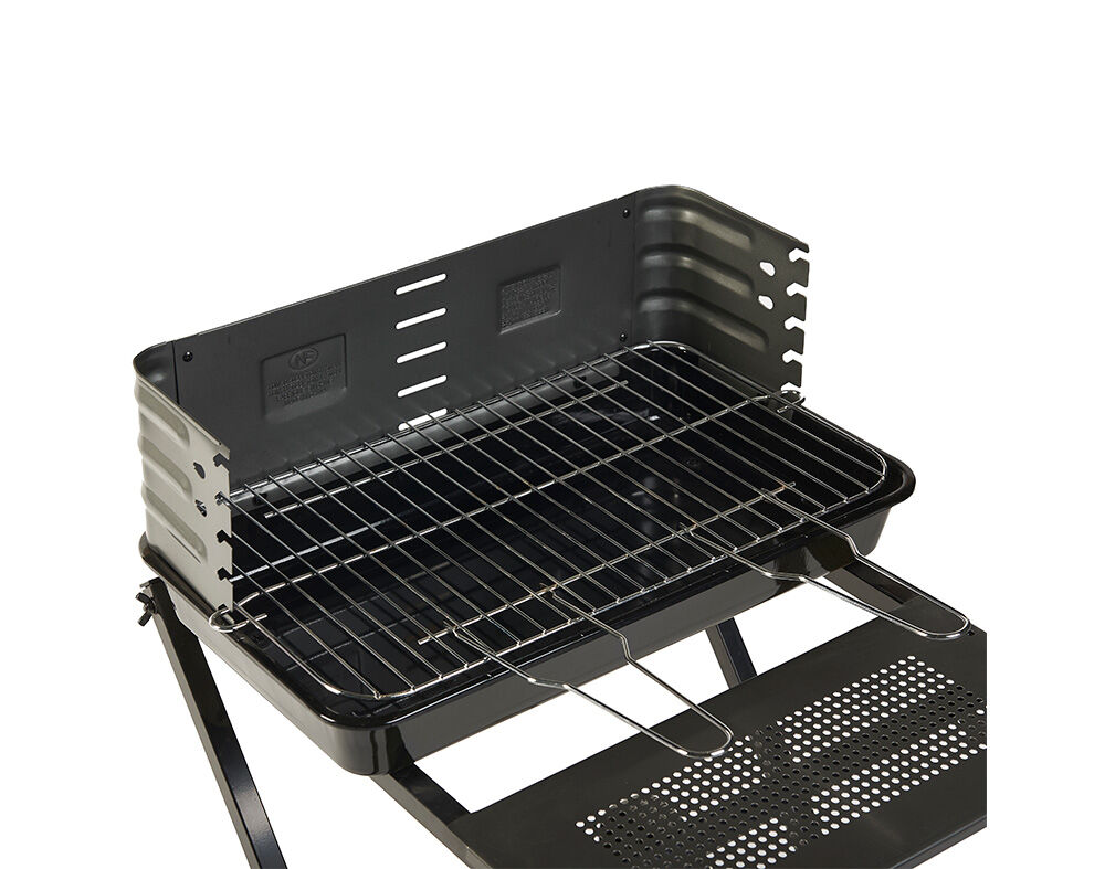 BARBECUE COM RODAS A CARV&Atilde;O GARDENSTAR PRETO 60.5X70X82CM image number 2