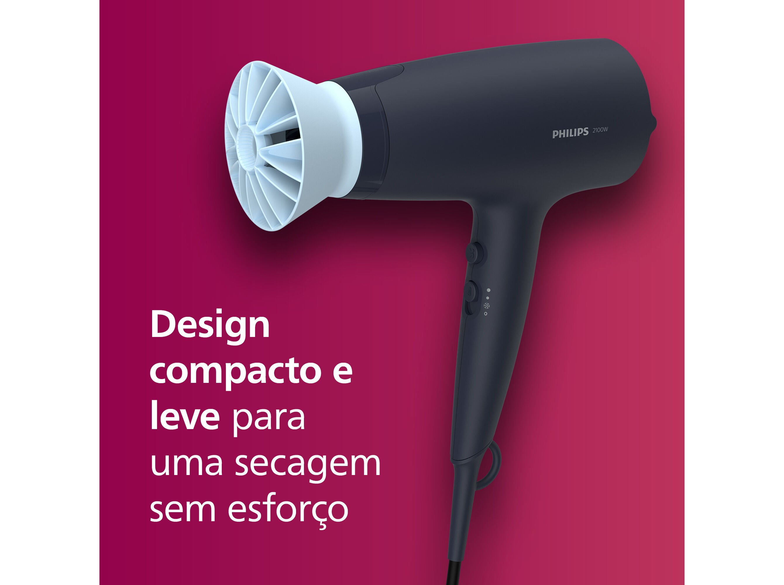 SECADOR DE CABELO PHILIPS BHD360/20 2200W image number 6