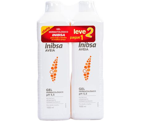 GEL INIBSA BANHO MULTICEREAIS 2X1L LEVE 2 PAGUE 1 image number 0