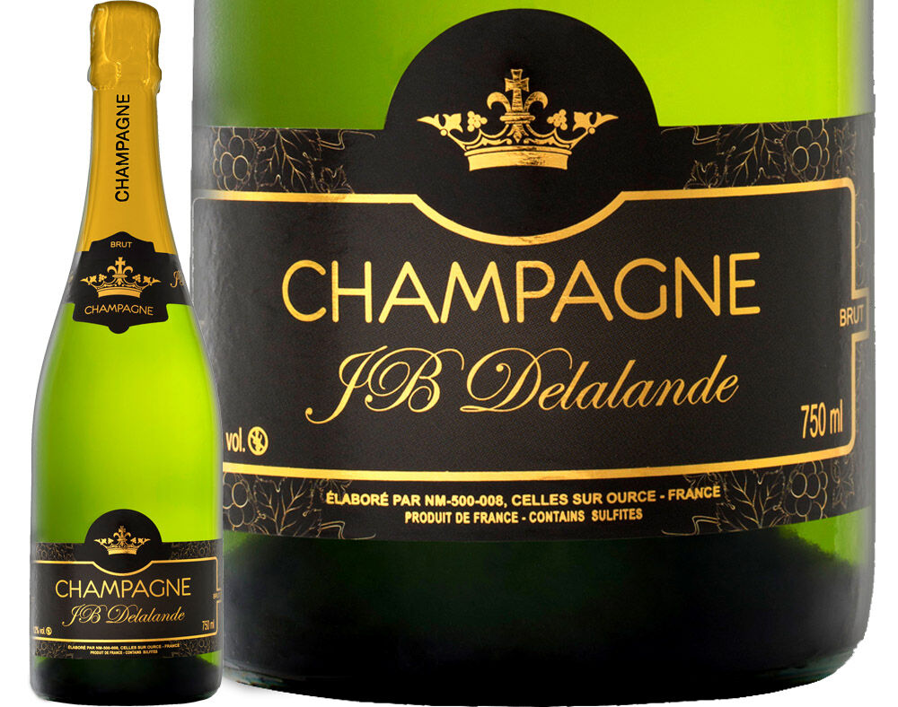 CHAMPAGNE JB DELALANDE BRUT 0.75L