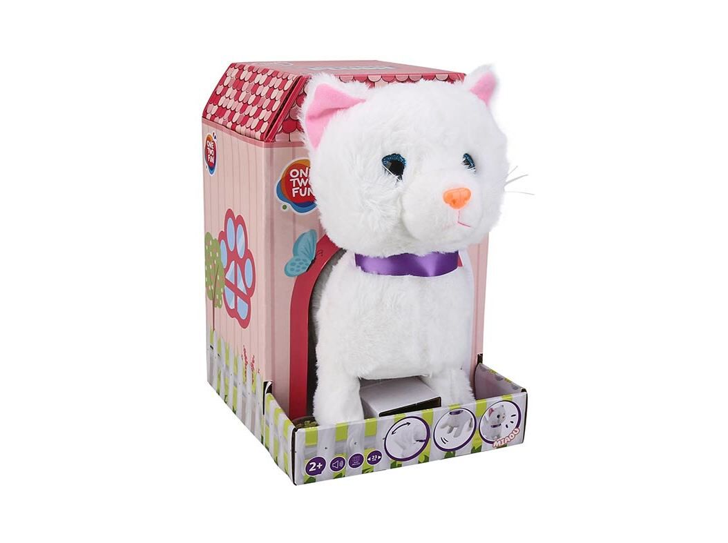GATO PELUCHE ONE TWO FUN MEC&Acirc;NICO image number 0