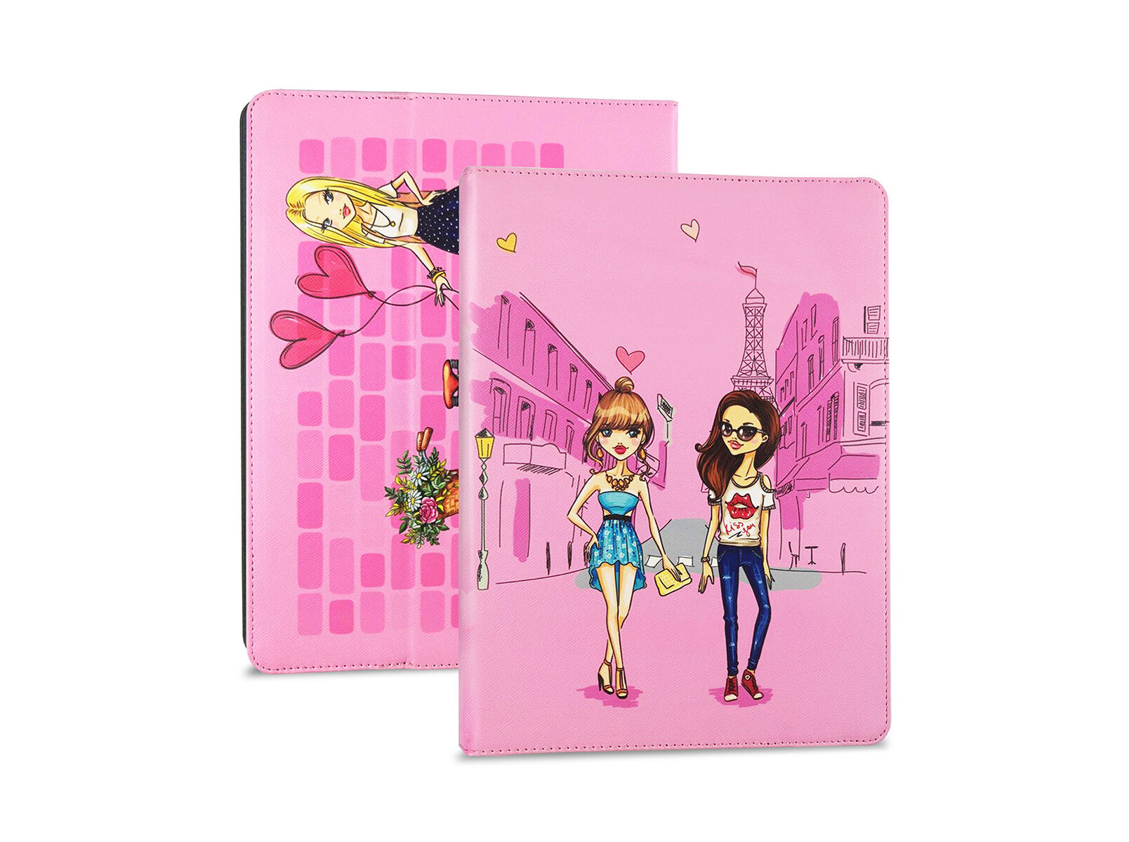 CAPA UNIVERSAL TABLET SUBBLIM AT&Eacute; 10.1" FASHION GIRLS