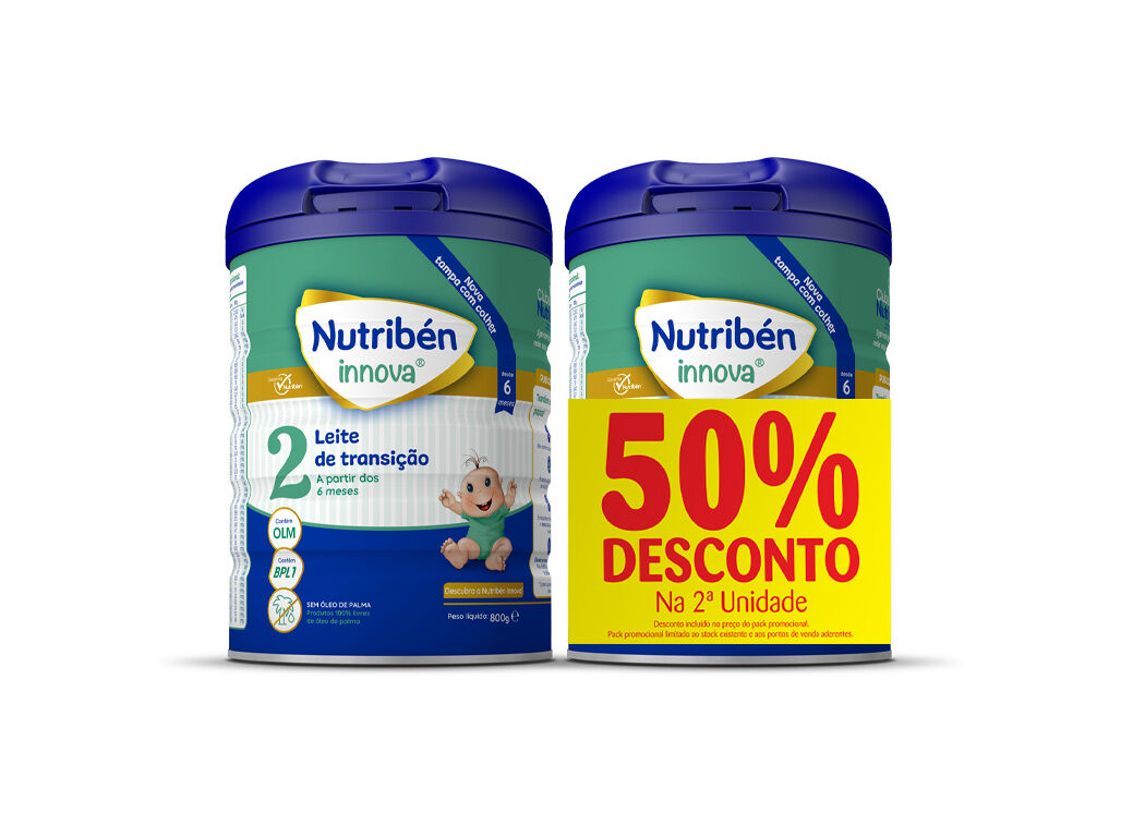 LEITE NUTRIBEN INNOVA 2 2X800G 50% 2&ordf; UN image number 0