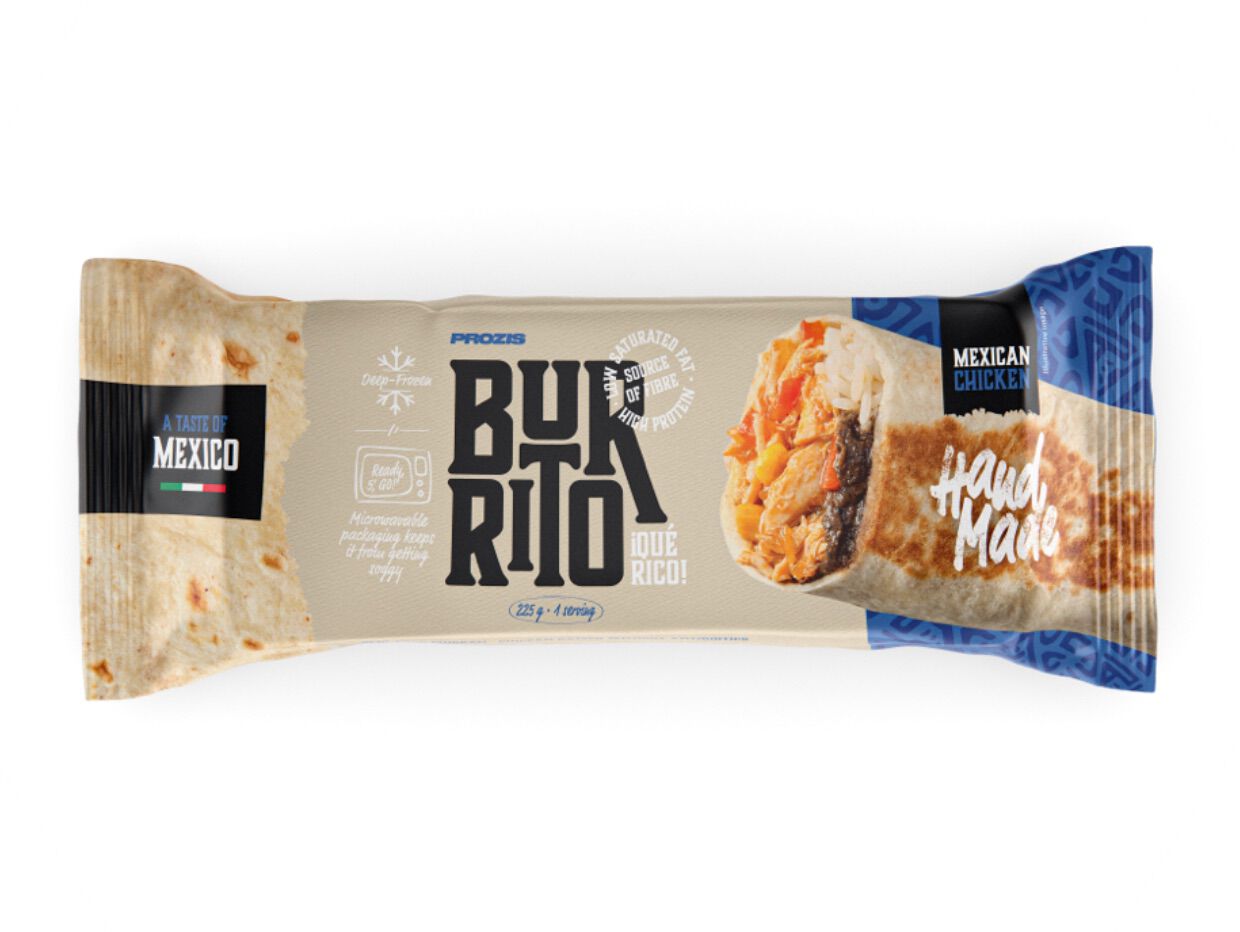 BURRITO ESTILO MEXICANO PROZIS FRANGO 225 G