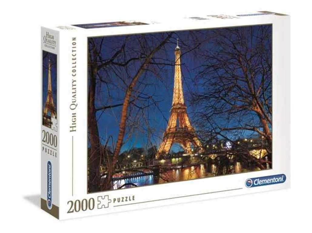 PUZZLE HQC CLEMENTONI PARIS 2000 PE&Ccedil;AS image number 0