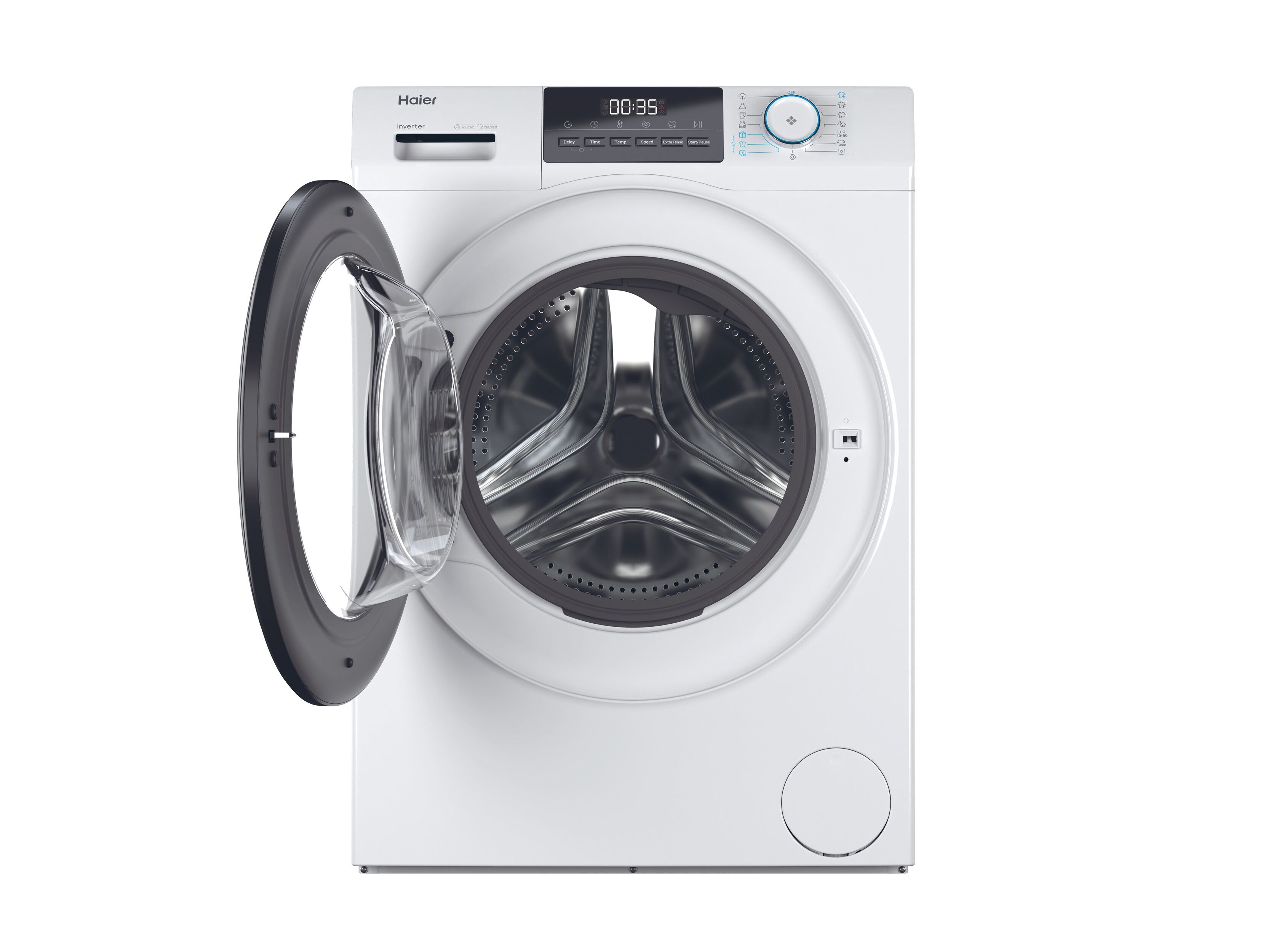 M&Aacute;QUINA DE LAVAR ROUPA HAIER HW100-BP14929A-S - BRANCO A 10KG image number 3