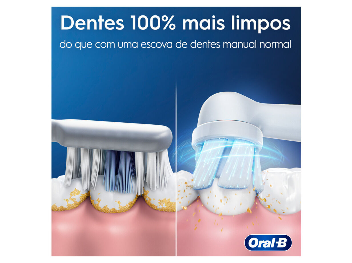 ESCOVA DENTES EL&Eacute;CTRICA ORAL-B IO2 GREEN image number 1