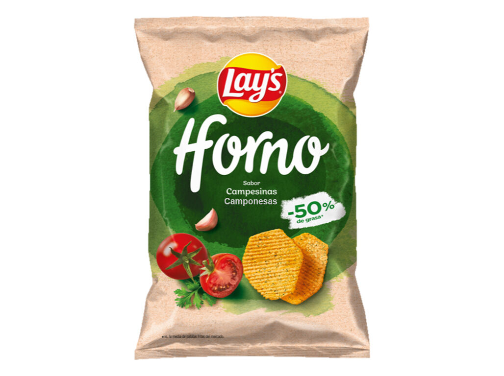 BATATAS LAY'S FRITAS FORNO CAMPONESAS 130G