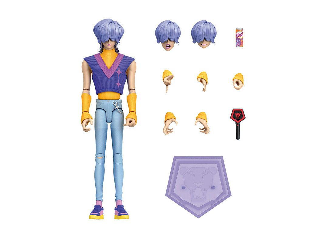 Mattel Boneco Saja Boys K-Pop Demon Hunters, 15,2 cm, 18 pontos de articulação, JRY36