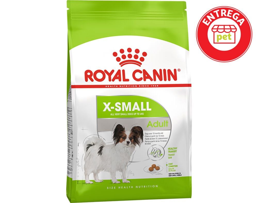 RA&Ccedil;&Atilde;O C&Atilde;O ROYAL CANIN X-SMALL ADULTO 1.5KG image number 1