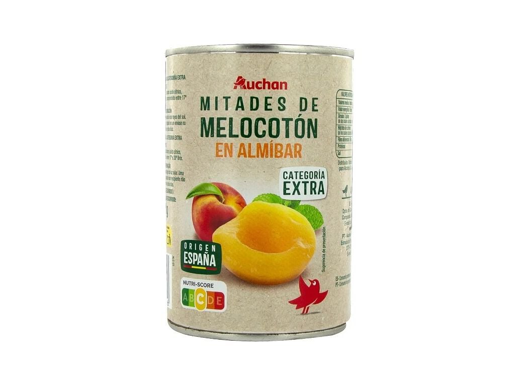 P&Ecirc;SSEGO AUCHAN METADES EM CALDA 420 (240)G