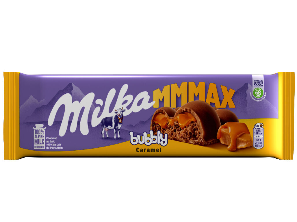 CHOCOLATE MILKA LUFLEE CARAMEL 250G image number 0