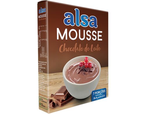MOUSSE ALSA CHOCOLATE LEITE 150G image number 0