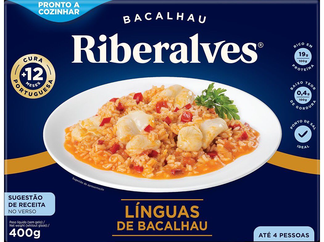 LINGUAS DE BACALHAU RIBERALVES 400G image number 0