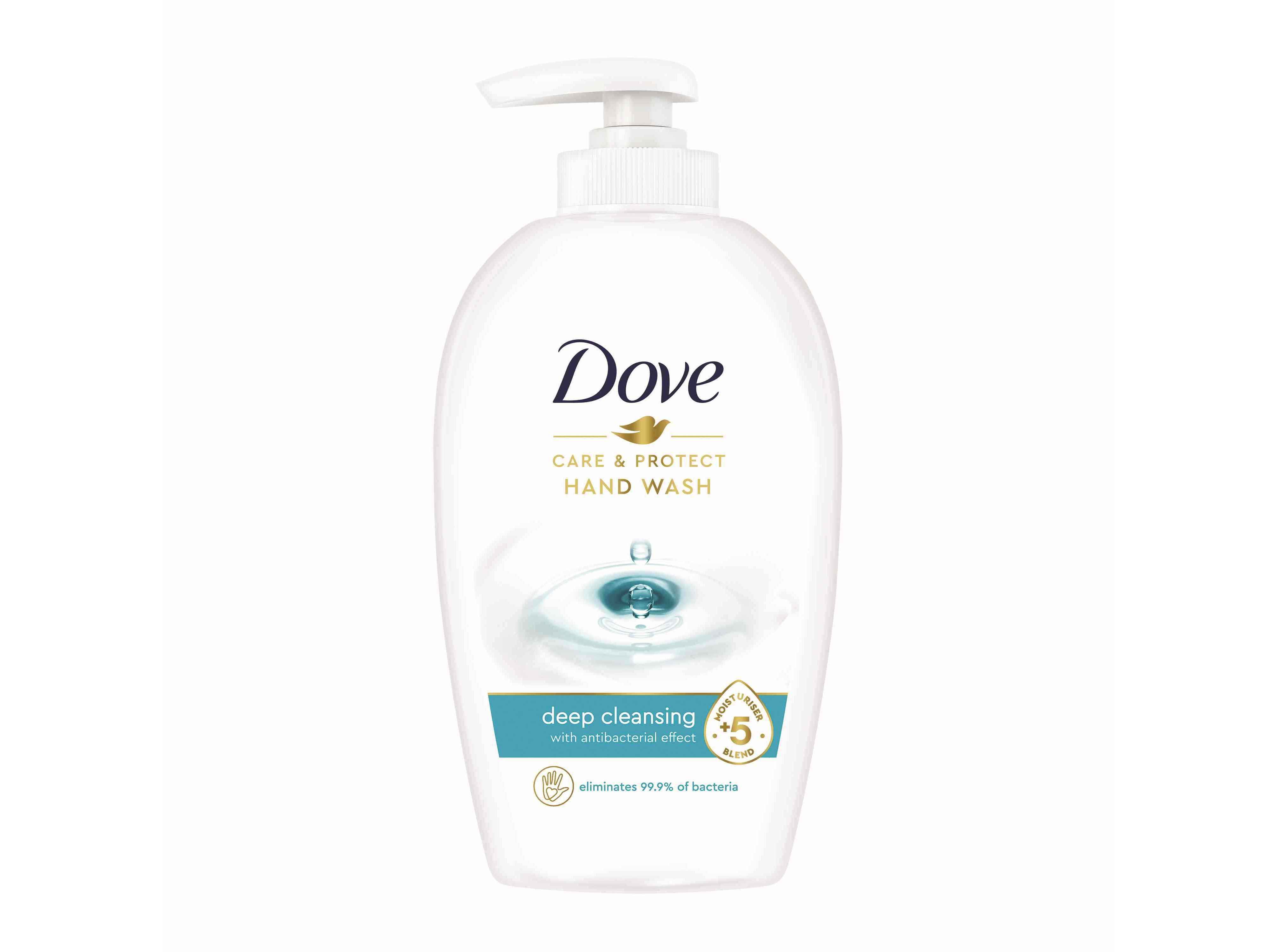 SABONETE DOVE L&Iacute;QUIDO PROTECT&CARE 250ML image number 1