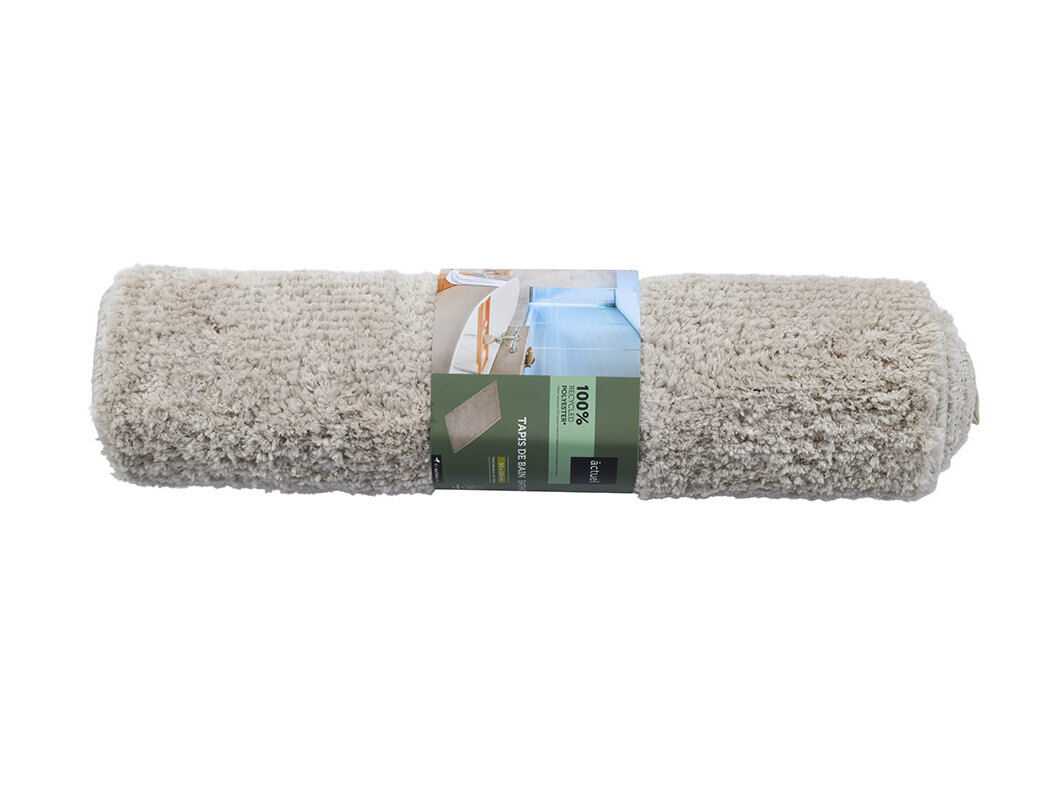 TAPETE CASA DE BANHO ACTUEL TUFADO BEGE 50X120CM