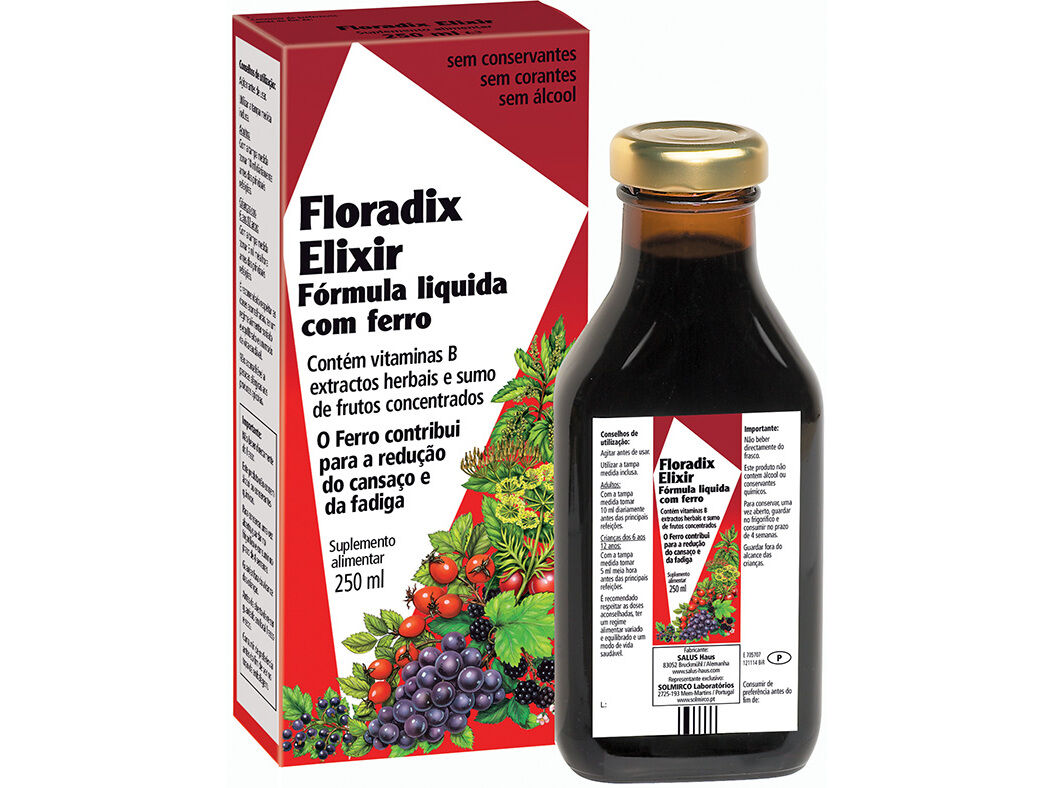 SUPLEMENTO FLORADIX ELIXIR 250ML image number 0