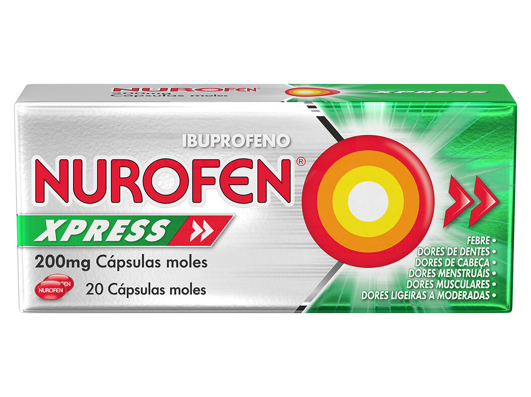 C&Aacute;PSULAS NUROFEN MOLES XPRESS 200MG 20UN image number 0