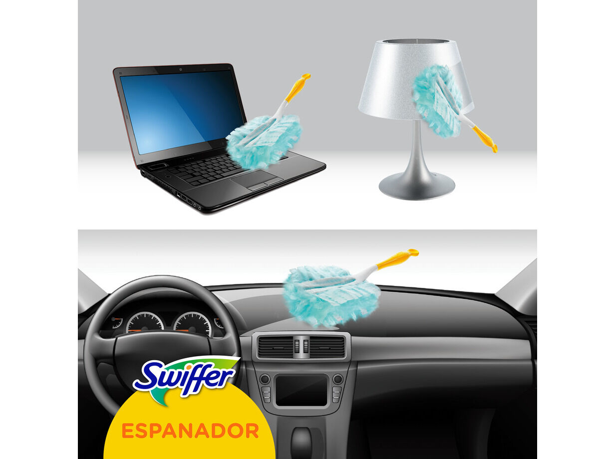 ESPANADOR AGARRA P&Oacute; SWIFFER PINK EDITION 3 RECARGAS image number 6