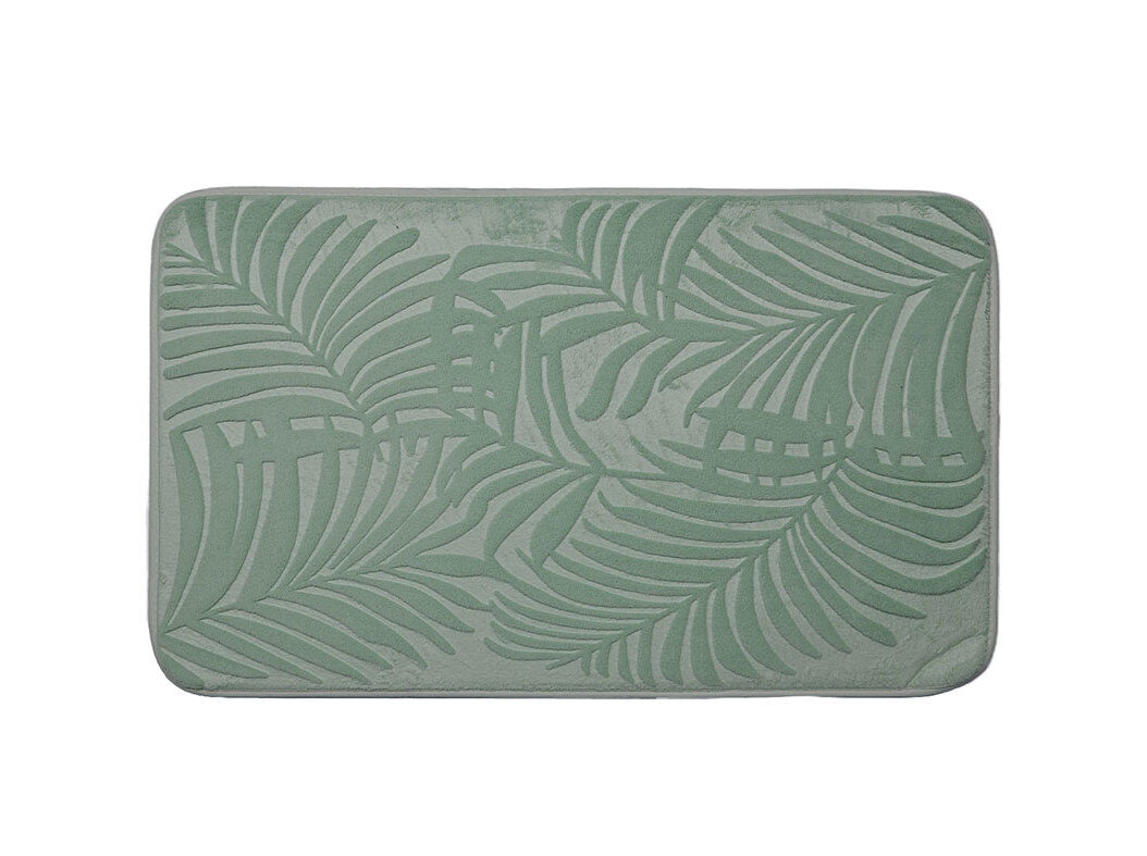 TAPETE CASA DE BANHO ACTUEL MEM&Oacute;RIA VERDE 50X80CM