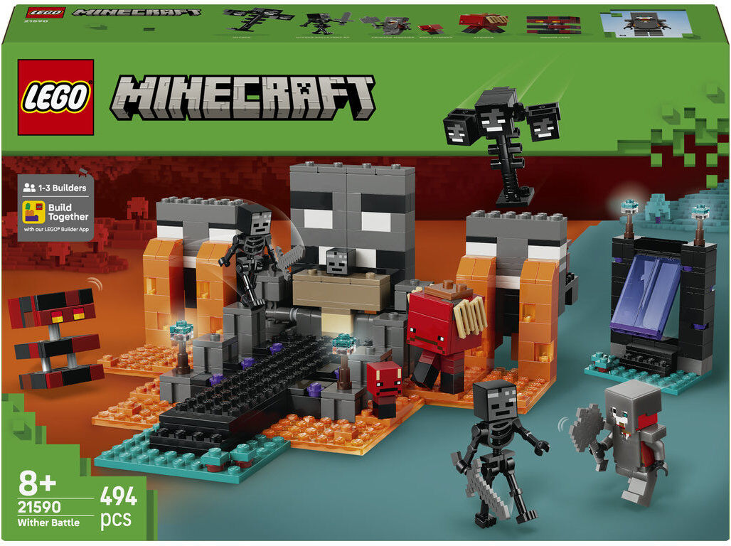 BATALHA DO WITHER LEGO MINECRAFT 21590