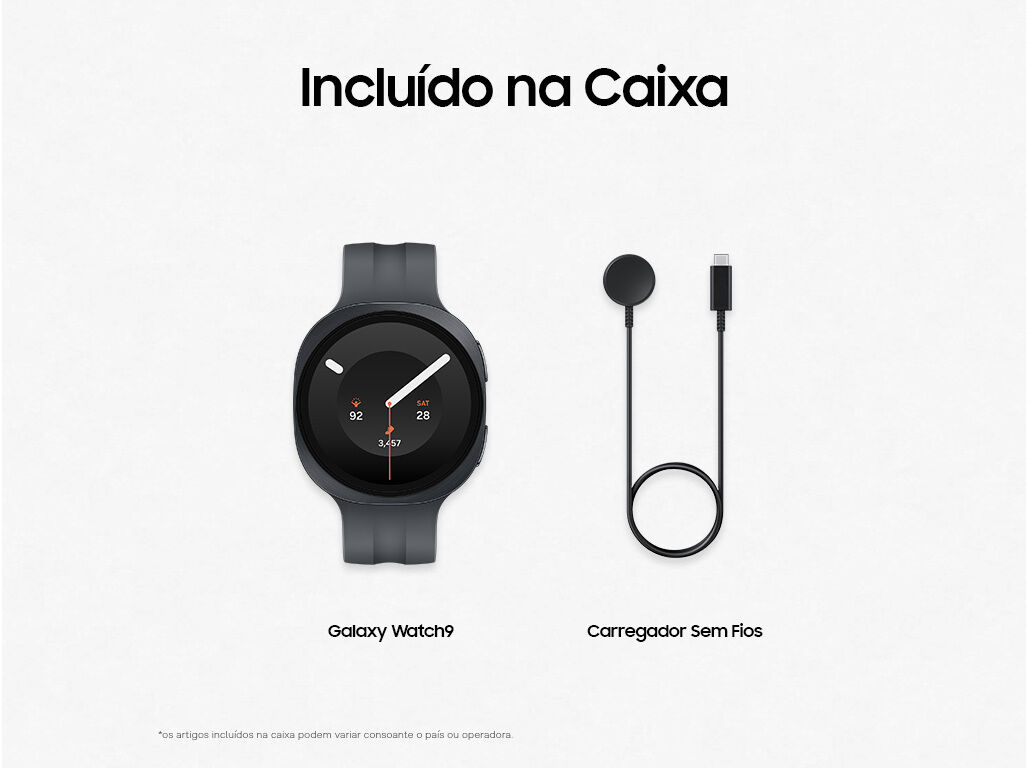 SMARTWATCH SAMSUNG GALAXY WATCH9 40MM BT PRETO image number 9