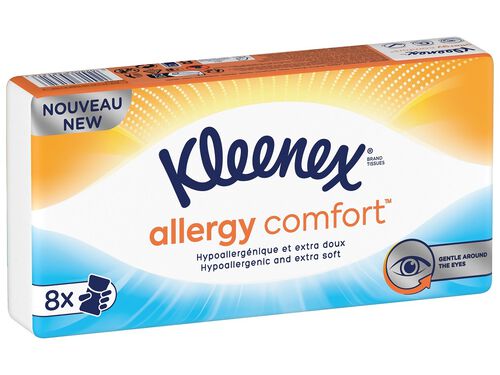 Lenços Papel Kleenex Allergy 8UN