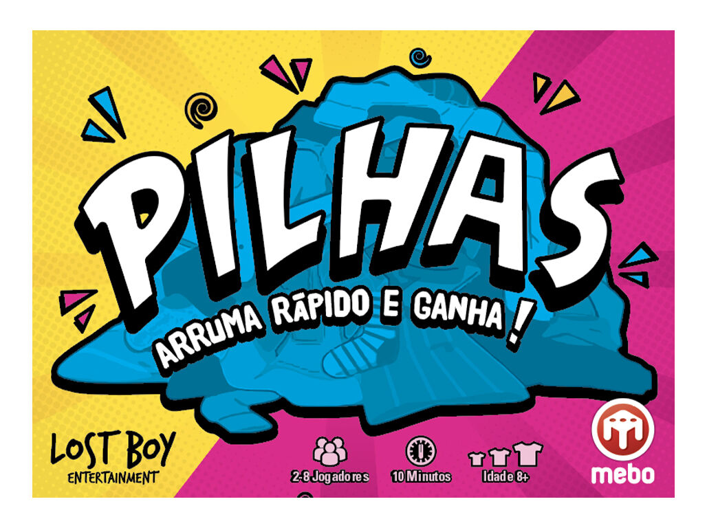 JOGO DE CARTAS MEBO GAMES PILHAS ARRUMA R&Aacute;PIDO E GANHA image number 0
